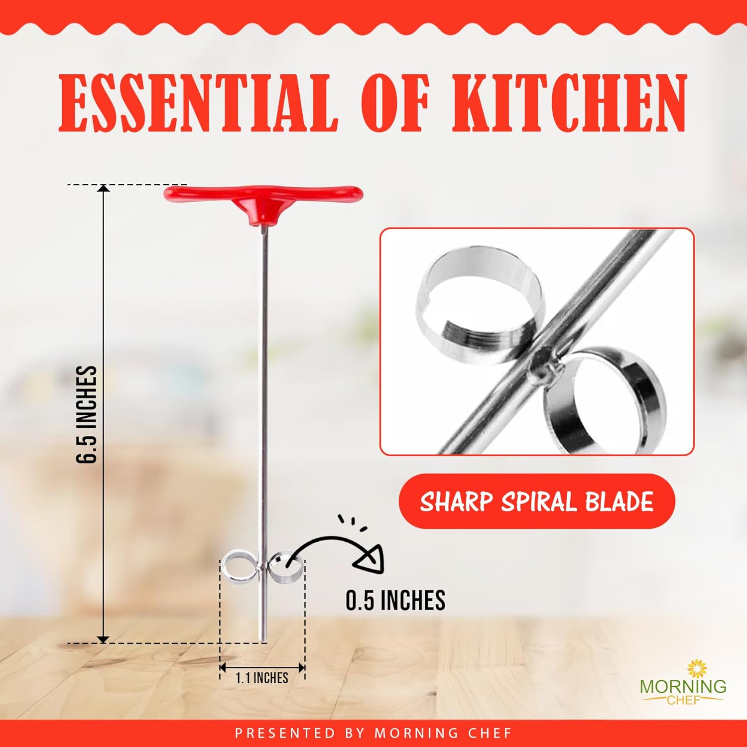 OXOX Dos Verduras Espiral Cuchillo Tallado Herramientas Plátano Pepino Ensalada Chopper Manual Espiral Tornillo Slicer Spiralizer