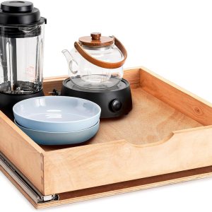 Cajón extraíble totalmente montado, organizador de gabinete extraíble de madera, cajones extraíbles deslizantes de cierre suave para armarios de Cajón extraíble totalmente montado, organizador de gabinete extraíble de madera, cajones extraíbles deslizantes de cierre suave para armarios de