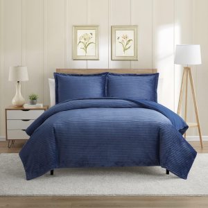 Nestl Juego de funda de edredón de franela de alta calidad, juego de funda de edredón reversible de 3 piezas con respaldo de microfibra, 1 funda de Nestl Juego de funda de edredón de franela de alta calidad, juego de funda de edredón reversible de 3 piezas con respaldo de microfibra, 1 funda de