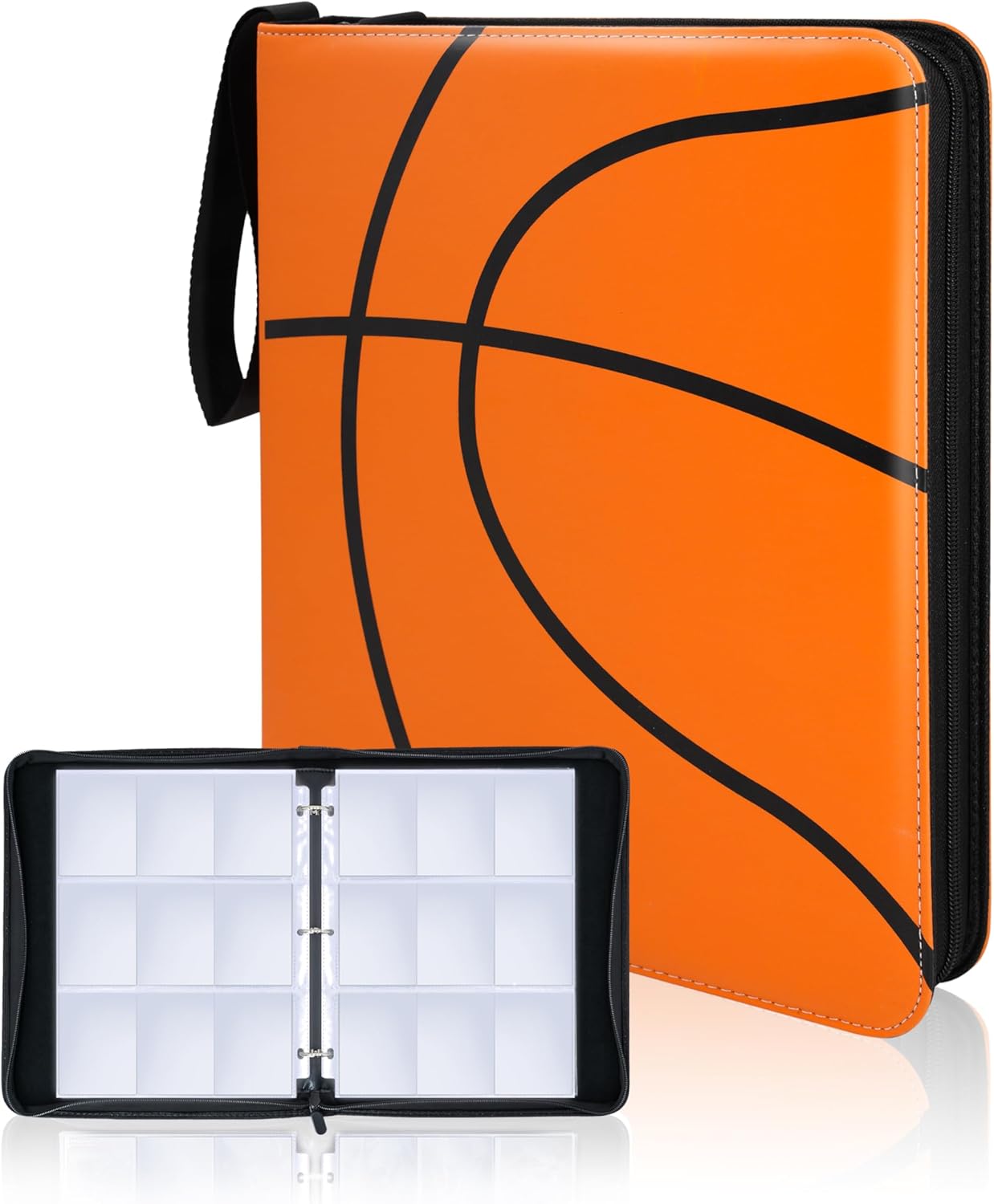 CLOVERCAT Carpeta impermeable de 9 bolsillos para tarjetas, soporte para exhibición de álbumes de intercambio, expandible, 720 álbumes de bolsillo