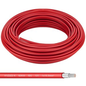 Shirbly Cable de panel solar Cable de cobre estañado rojo de 50 pies, 8 AWG (10 mm) cable de extensión solar para exteriores, automóvil, RV, barco, Shirbly Cable de panel solar Cable de cobre estañado rojo de 50 pies, 8 AWG (10 mm) cable de extensión solar para exteriores, automóvil, RV, barco,