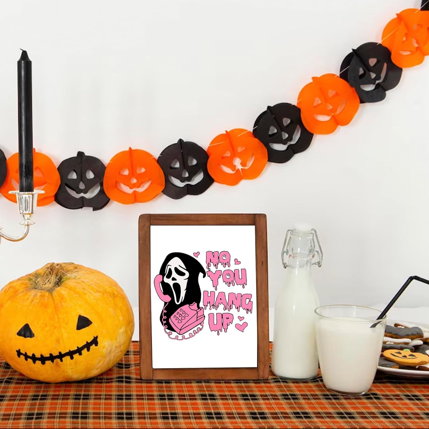 Tarjeta de cumpleaños de fantasma de Halloween de terror para él y ella, tarjeta de cumpleaños de asesino de películas de grito para hombres y