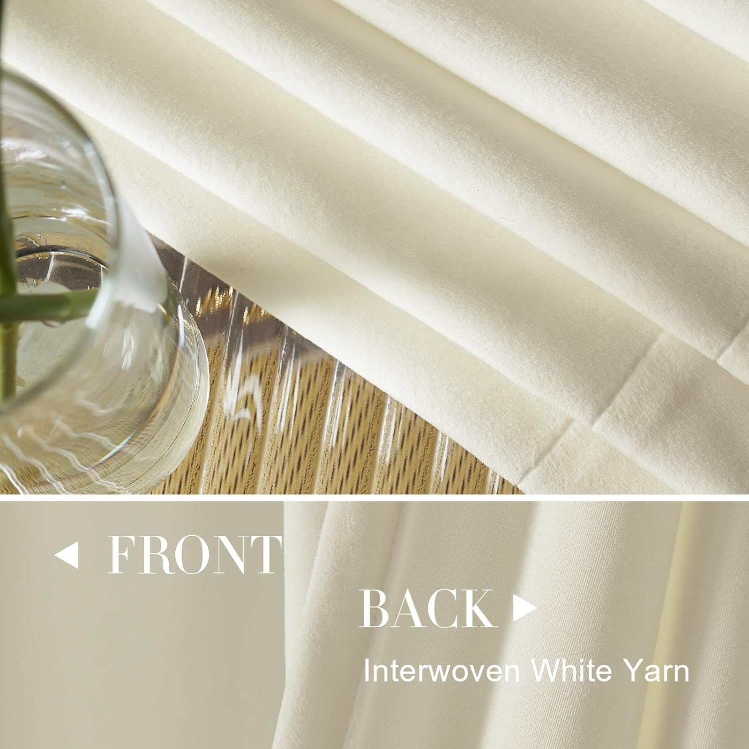 jinchan – Cortina elegante y suave de terciopelo que filtra la luz, para dormitorio y sala de estar, cortinas de privacidad a la moda, 84pulgadas de