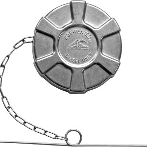 Tapa de combustible diesel de aluminio sin bloqueo nominal de 3 12″ para internacionales seleccionados Tapa de combustible diesel de aluminio sin bloqueo nominal de 3 12″ para internacionales seleccionados