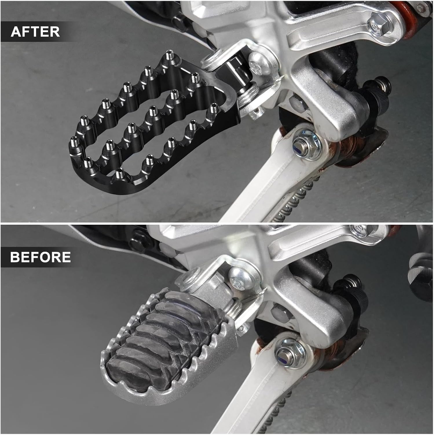 Compatible con Tenere 700 XTZ 700 XTZ700 2019-2023 Reposapiés forjado para motocicleta Tenere 700 Pedal Tenere 700 (Talla azul)