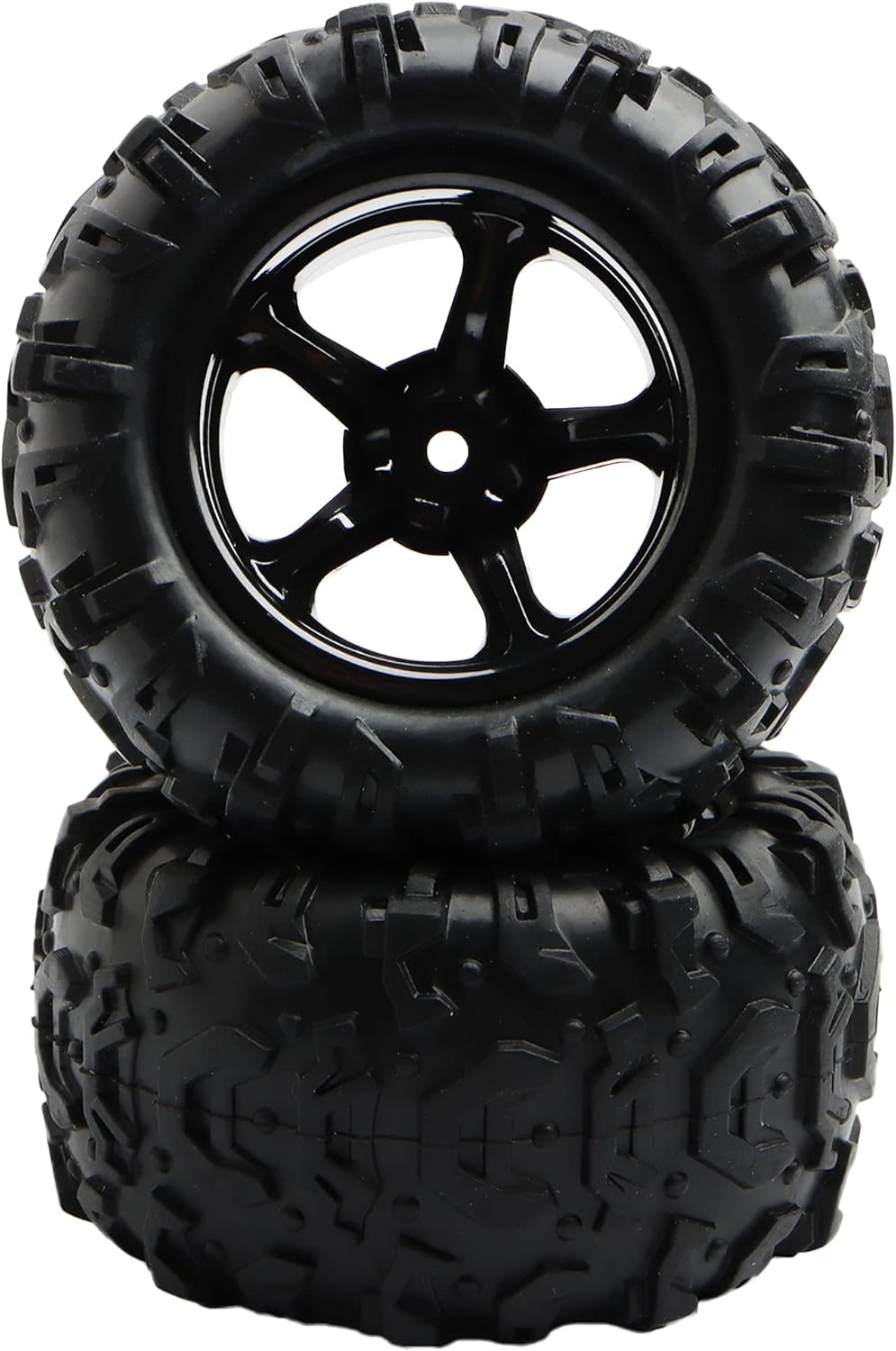 GDOOL 118 9300 RC Neumáticos Juego de ruedas PX9300-21 Accesorios Piezas de repuesto para 118 9300 9304 Camiones 300E 302E RC sin escobillas (2
