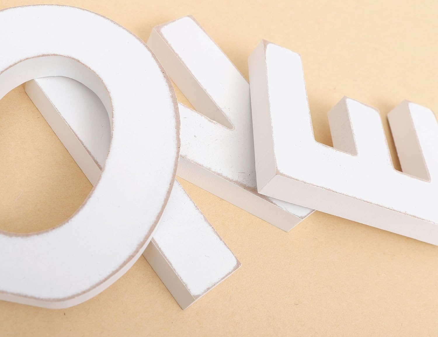Letrero de madera de una letra para el primer cumpleaños, centros de mesa de madera, decoraciones de primer cumpleaños, letras de pie para primer