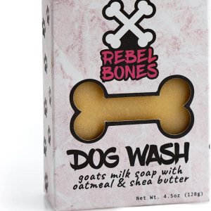 Rebel Bones Goats Milk Dog Wash, manteca de karité de avena, jabón en barra Rebel Bones Goats Milk Dog Wash, manteca de karité de avena, jabón en barra