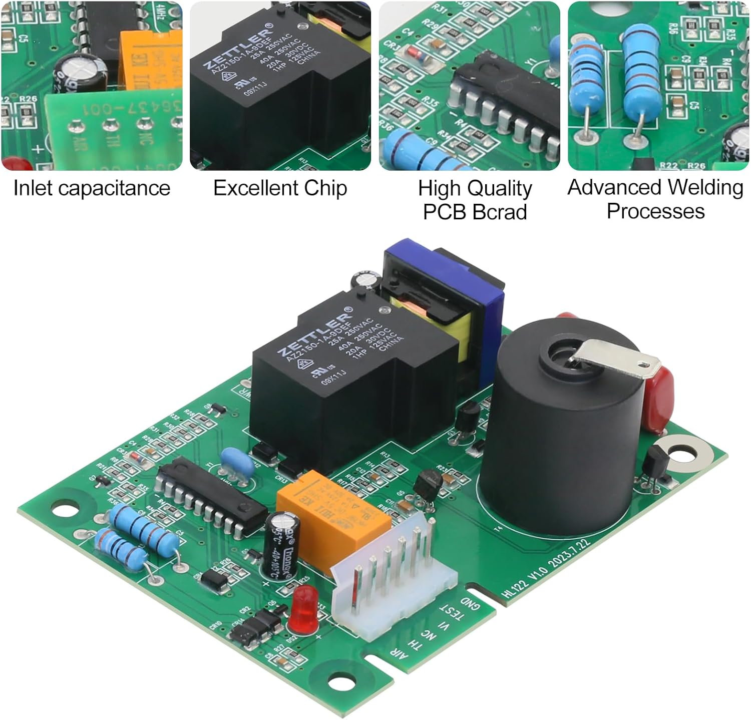 CCTP 31501 Placa de circuito compatible con Atwood RV Hydro Flame Furnace Placa de ignición, kit de placa de control de encendido RV reemplazo