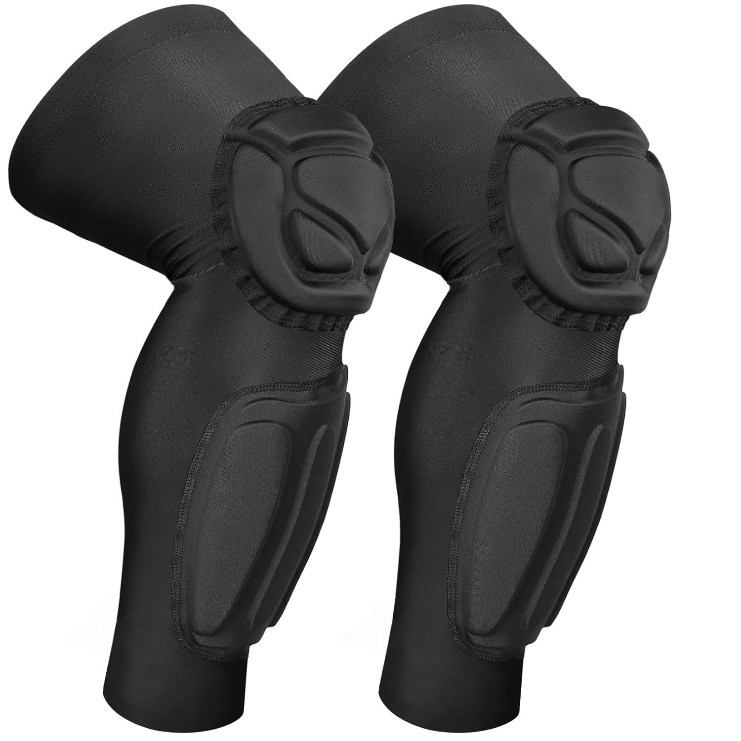 TUOYR Rodilleras protectoras para pantorrillas para adultos y jóvenes, almohadilla de compresión de piernas para fútbol, baloncesto, voleibol,