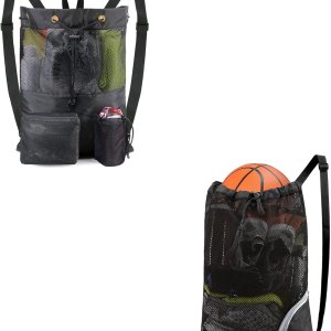 BeeGreen Gym Bags for Men Women Mesh Drawstring Backpack for Swim Sports Workout Gear Gifts for Swimmers & Basketball Bag Drawstring Backpack Mesh BeeGreen Gym Bags for Men Women Mesh Drawstring Backpack for Swim Sports Workout Gear Gifts for Swimmers & Basketball Bag Drawstring Backpack Mesh