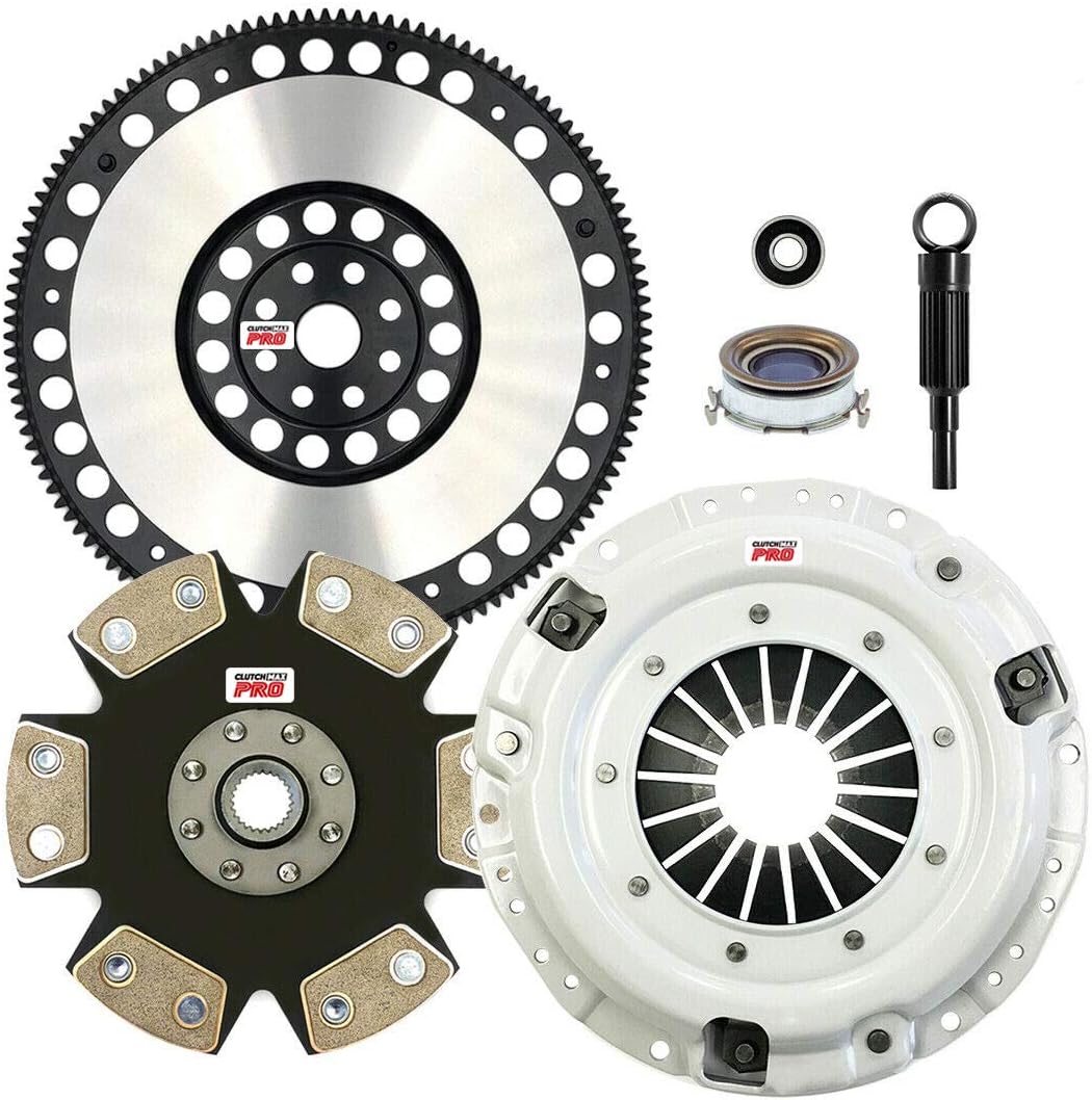ClutchMax PRO Performance Stage 4 Kit de embrague con volante Chromoly compatible con Subaru Baja Crosstrek Forester Impreza Legacy Outback Saab