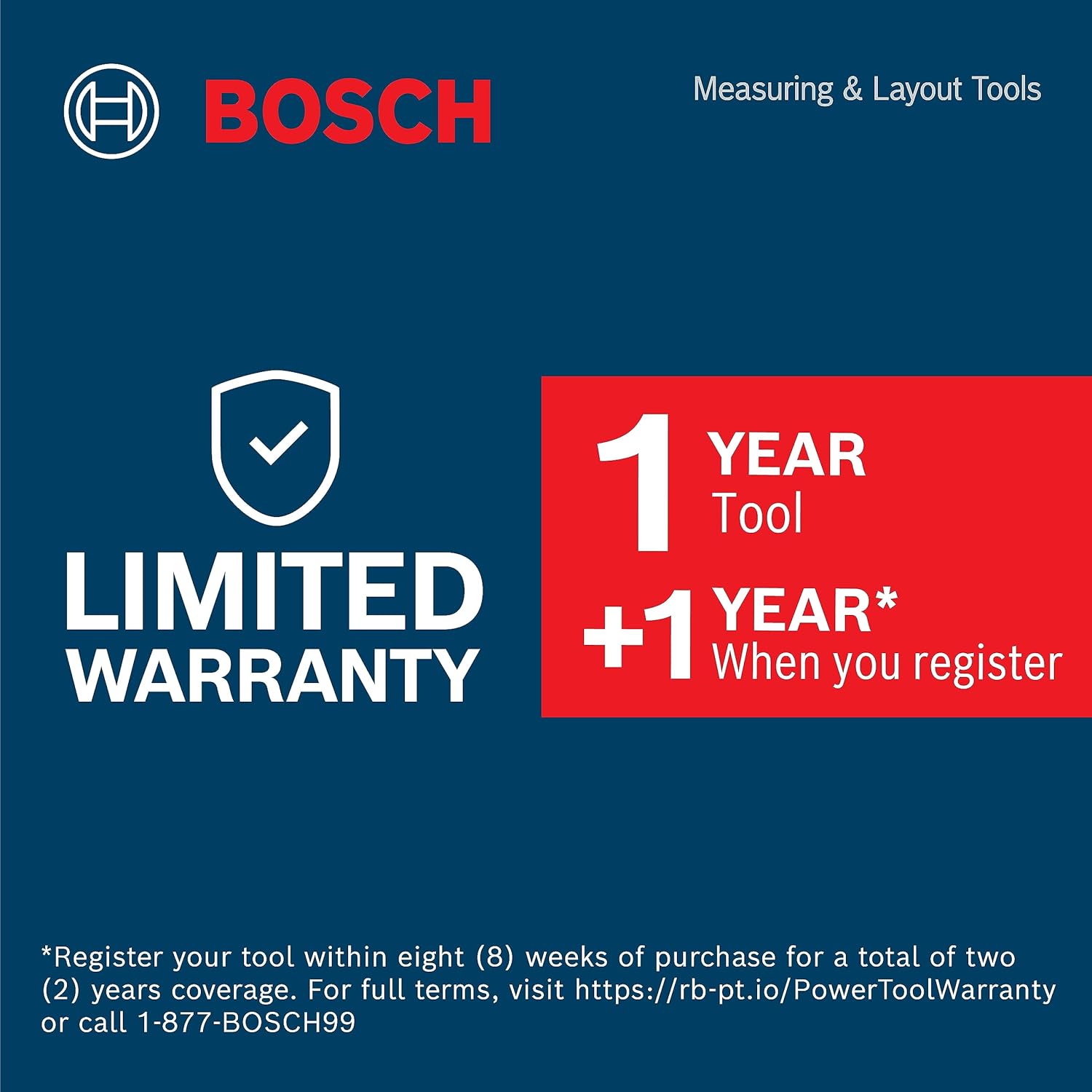 Bosch GPL100-50G Nivel láser de alineación de 5 puntos de 125 pies 360 con soporte magnético integrado, nivel láser de 5 puntos de servicio pesado - Imagen 15