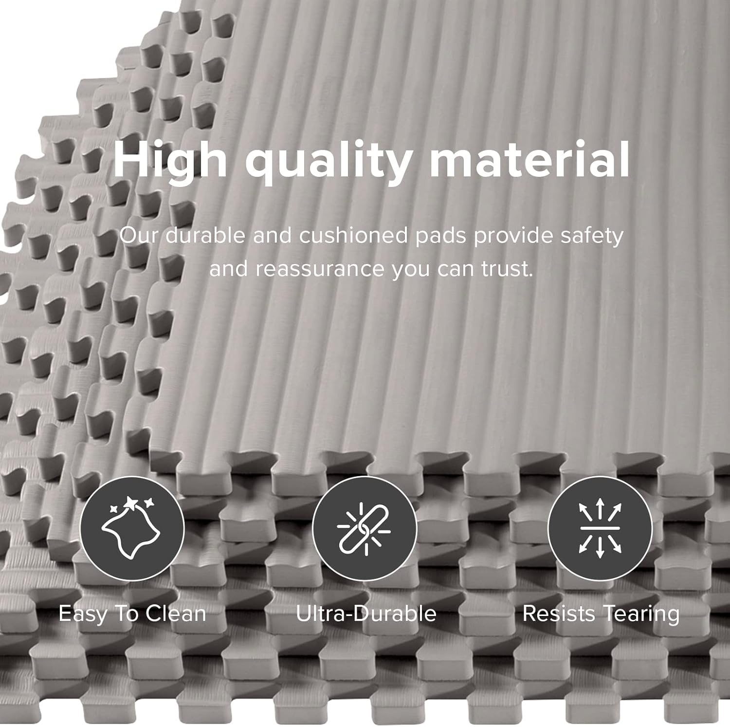We Sell Mats – Tapete de espuma EVA para artes marciales de 34 pulgadas de grosor, patrón de tatami, azulejos entrelazados para gimnasio en casa,