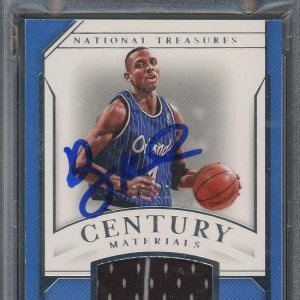 Anfernee Hardaway 2018 Panini National Treasures Signed Card Auto Graded PSA 10 Anfernee Hardaway 2018 Panini National Treasures Signed Card Auto Graded PSA 10