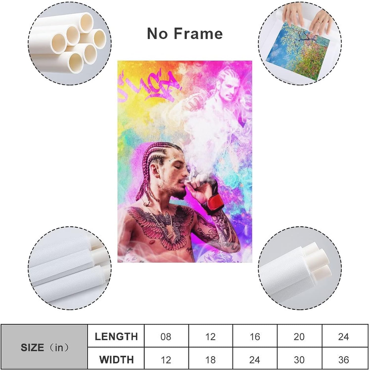 Sean O’Malley – Póster de arte de estrella de boxeo para regalo, póster de pintura en lienzo, arte de pared, decoración moderna, enmarcado, sin