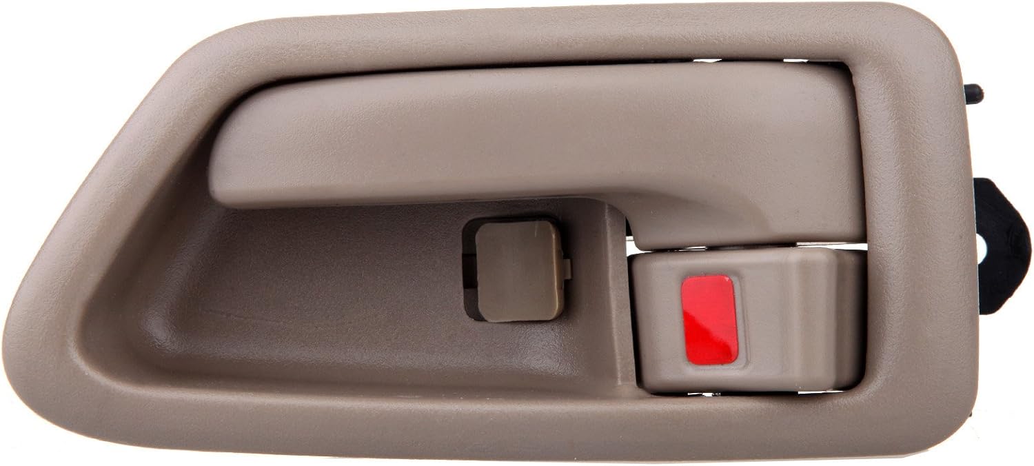 OCPTY Manijas de puerta interiores delanteras y traseras para lado del conductor, repuesto para 1997-2001 para Camry manijas de puerta interiores,