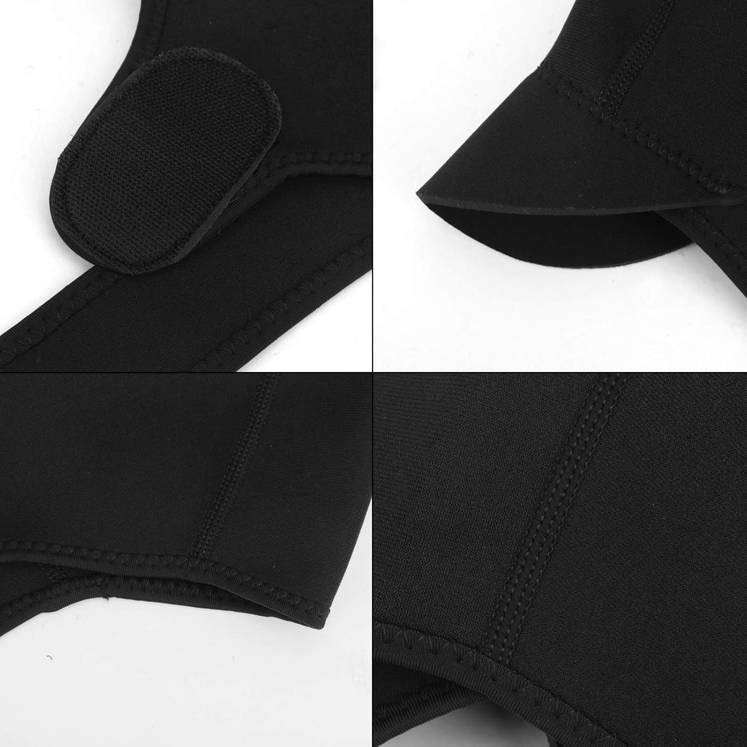 Gorro de neopreno ajustable para practicar surf, buceo, kayak, rafting, canoa, snorkel, gorro de natación, 0.079in, con correa para la barbilla,