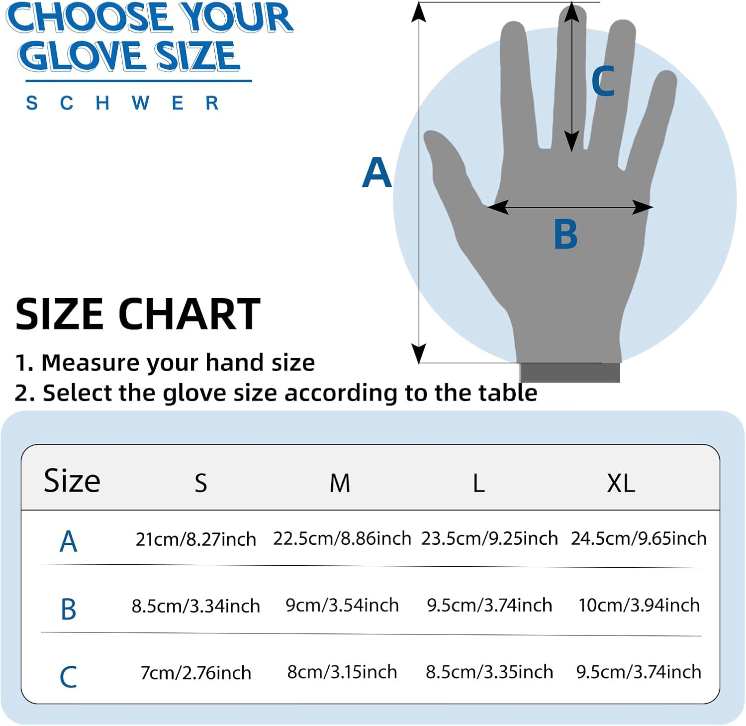 Schwer SlicePro ANSI A9 – Guantes resistentes a los cortes PR1801, guantes de corte confiables de grado alimenticio, guantes de mandolina para