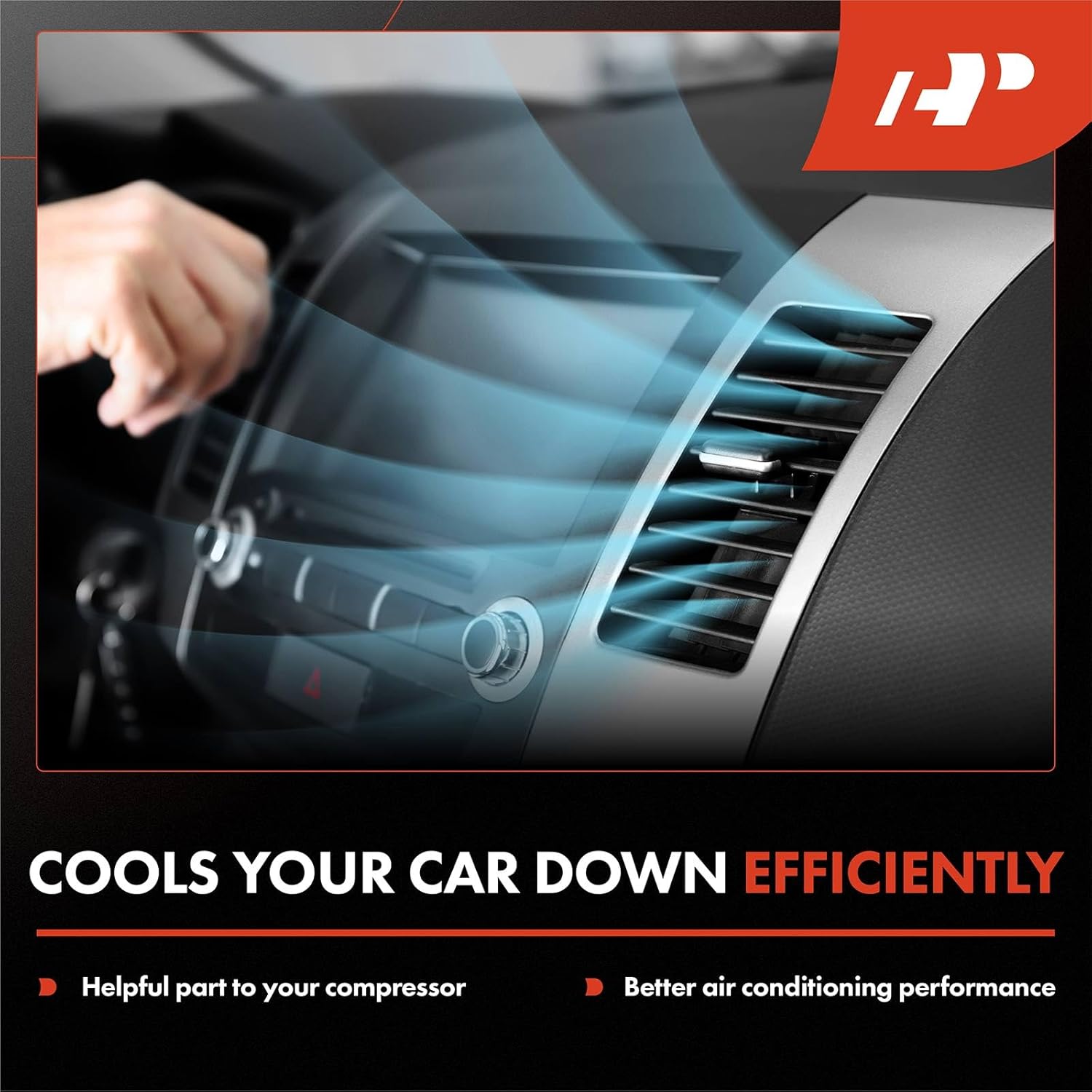 A-Premium Válvula de expansión AC compatible con Dodge Atos 2001-2012, Volvo XC90 2003-2004, S60 2001-2004, S80 2001-2006