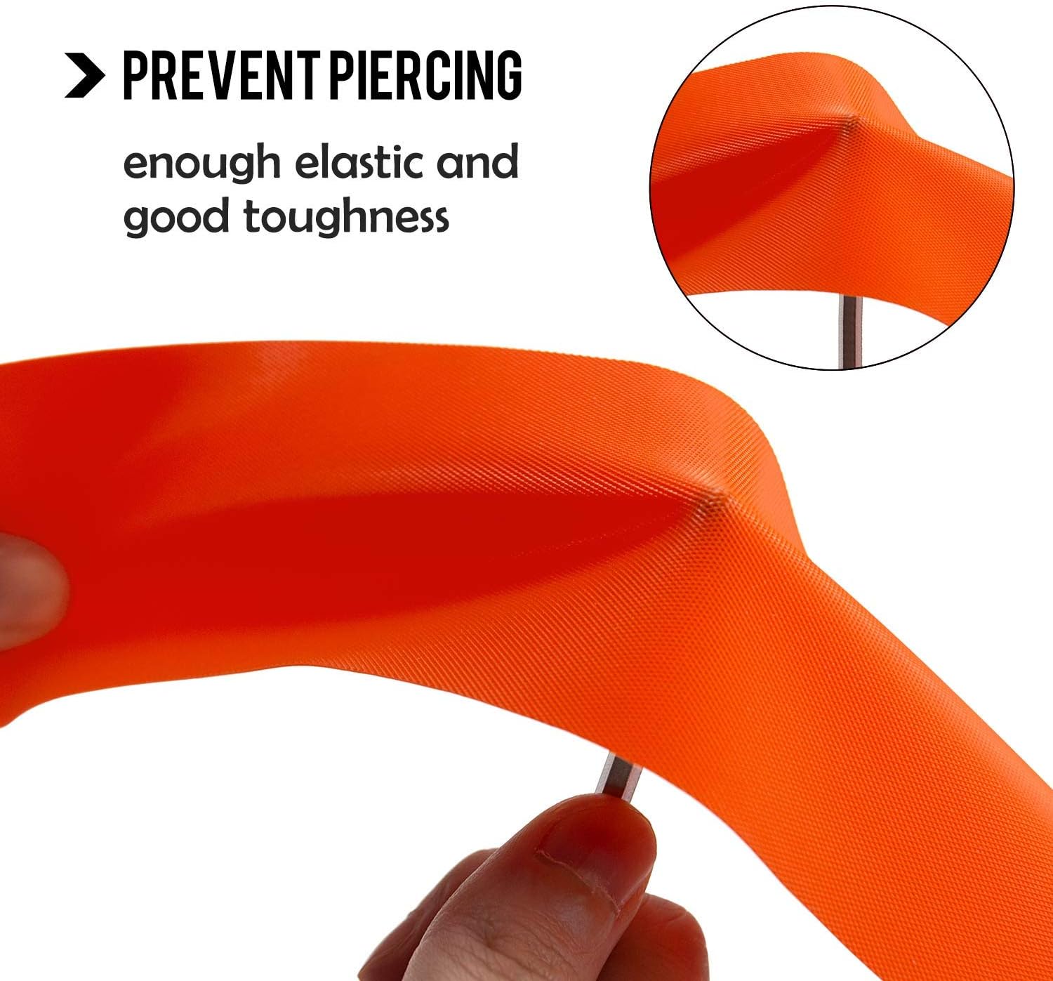 ADDMOTOR Cinta de llanta de 26 pulgadas, forro de neumático grueso de PVC, protector de cojín interior antipinchazos para bicicletas, 2 unidades