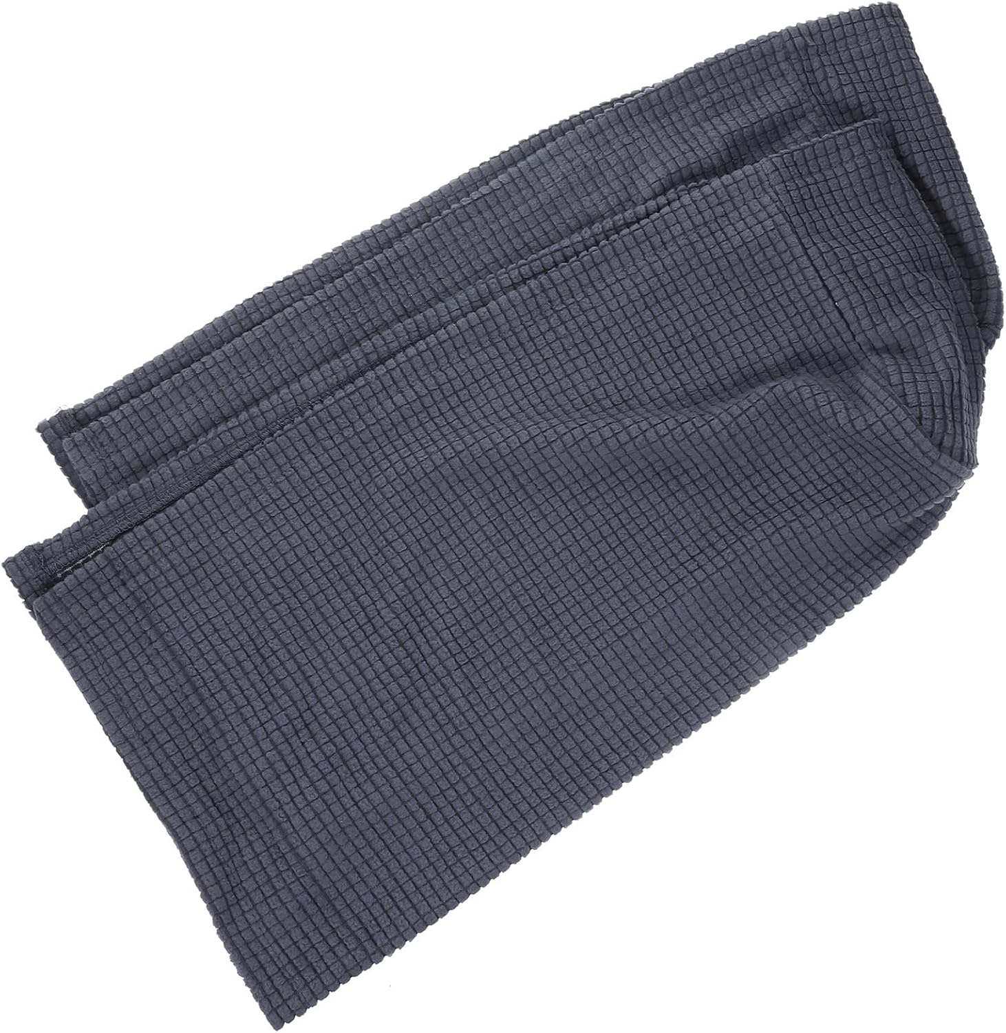 SUPVOX 2 fundas elásticas universales para reposabrazos de sofá, color gris oscuro, fundas elásticas lavables para sofá y oficina en casa, tela