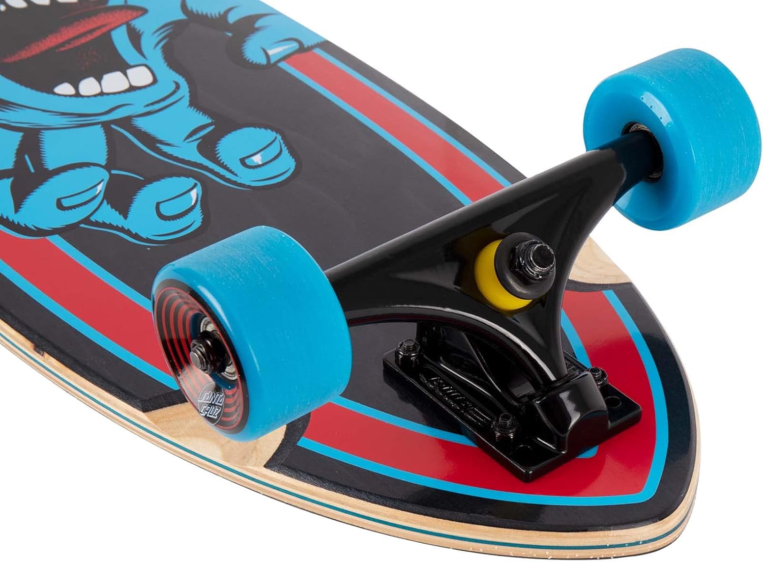 Santa Cruz Crucero de monopatín Screaming Hand de 9.20 x 33 pulgadas