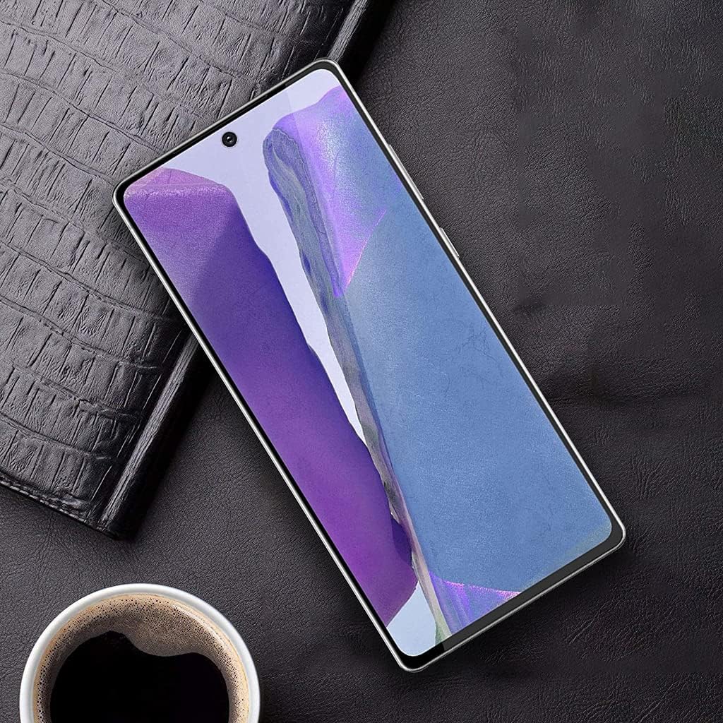OttarScreen Protector de pantalla para Galaxy Note 20, paquete de 3 protectores de pantalla de vidrio templado3 + 1 unidad1 protector de lente de