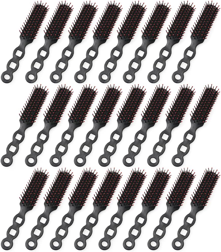 Cepillos de pelo a granel para personas sin hogar envueltos individualmente, cepillo de pelo a granel, cepillo de pelo para cabello rizado, adecuado