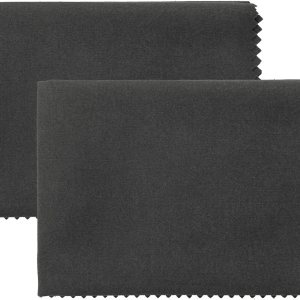 Paño de limpieza de pistola de silicona de 12 x 12 pulgadas, color gris, sin pelusas, pistola de pulido de microfibra, trapos de limpieza Paño de limpieza de pistola de silicona de 12 x 12 pulgadas, color gris, sin pelusas, pistola de pulido de microfibra, trapos de limpieza