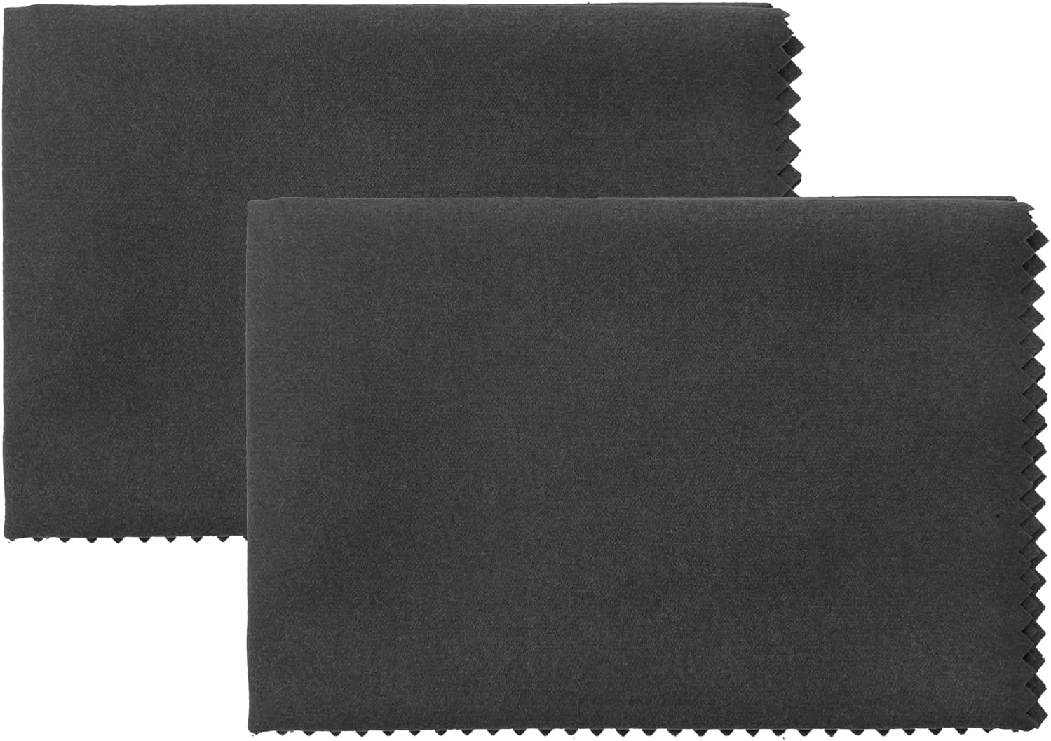 Paño de limpieza de pistola de silicona de 12 x 12 pulgadas, color gris, sin pelusas, pistola de pulido de microfibra, trapos de limpieza