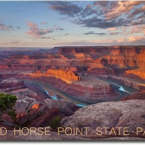 Imán para nevera del parque nacional de Canyonlands Dead Horse Point, tamaño 2.5″ x 3.5″ Imán para nevera del parque nacional de Canyonlands Dead Horse Point, tamaño 2.5″ x 3.5″