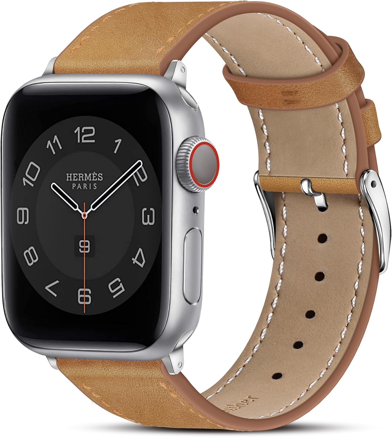 Marge Plus Compatible con Apple Watch Band Series SE 9, 8, 7, 6, 5, 4, 3, 2, 1, Ultra de 1.929 in, 1.772 in, 1.614 in, 1.732 in, 1.575 in, 1.654 in,