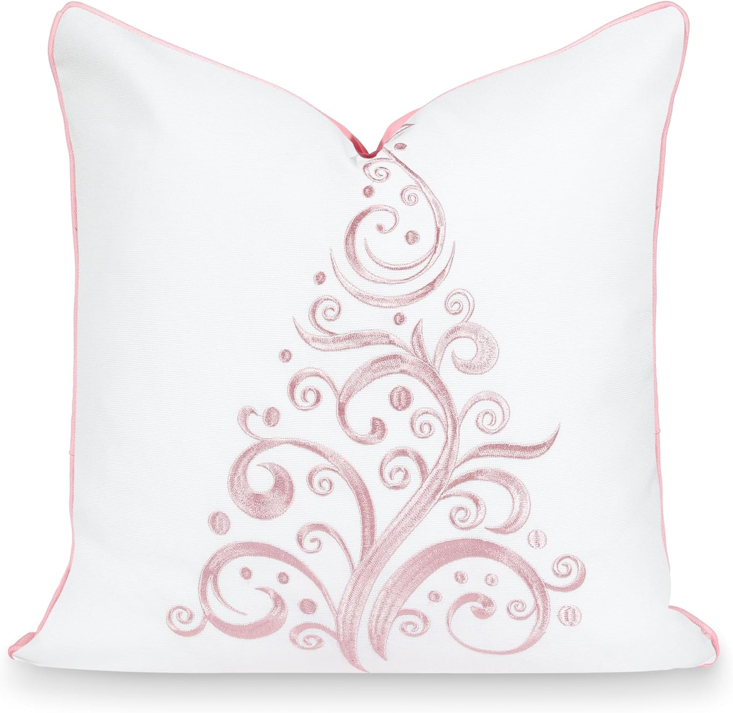 Hofdeco Premium Christams – Funda de almohada para patio costero para interiores y exteriores, 20 x 20 pulgadas, repelente al agua para patio