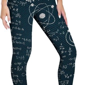 Physical Mathematics Science Formula High Waist Yoga Pants Tummy Control Workout Leggings for Women Physical Mathematics Science Formula High Waist Yoga Pants Tummy Control Workout Leggings for Women