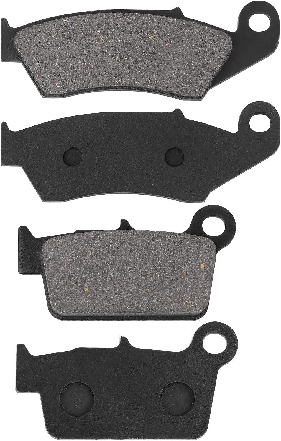 Sollon Pastillas de Freno Delanteras y Traseras para Kawasaki KX250 KX250F KX450F KLX450R, para Suzuki RM-Z 250 RM-Z 450 RMX450- para Yamaha YZ125