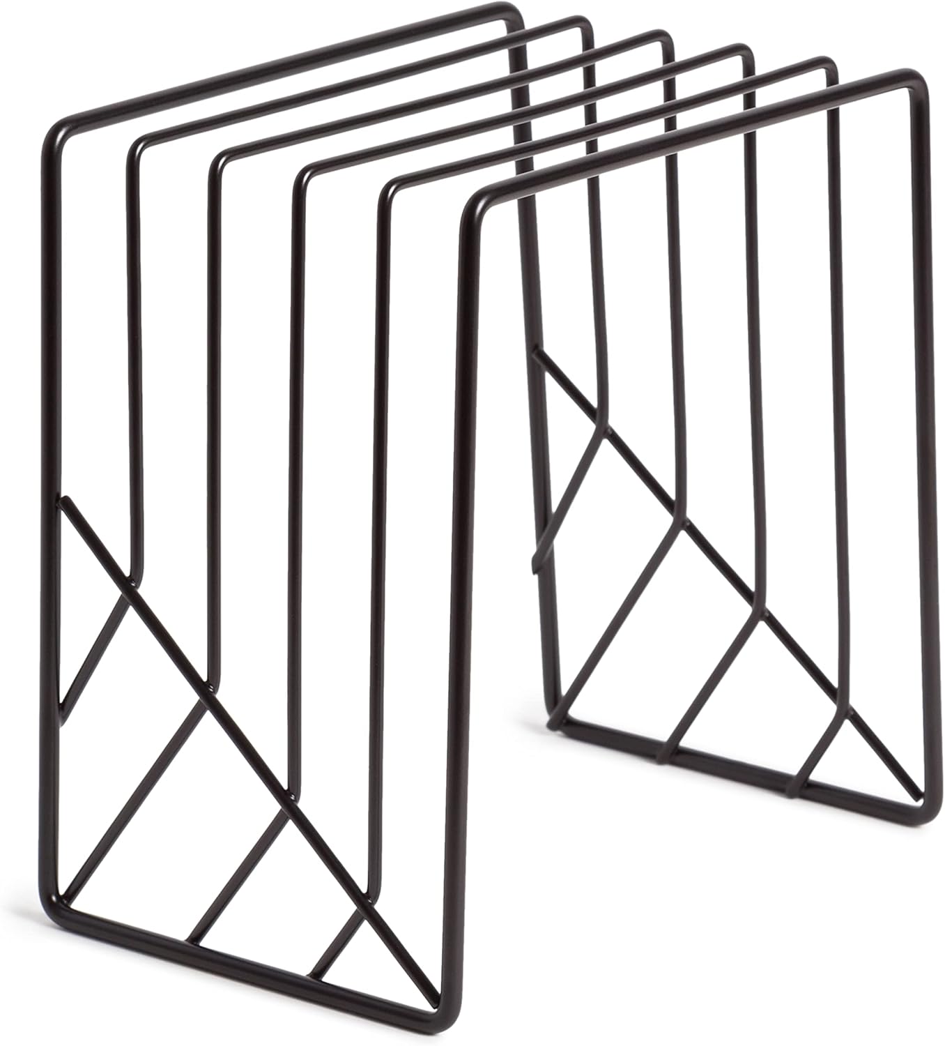 U Brands Vena Desk Organization – Clasificador de letras negro mate