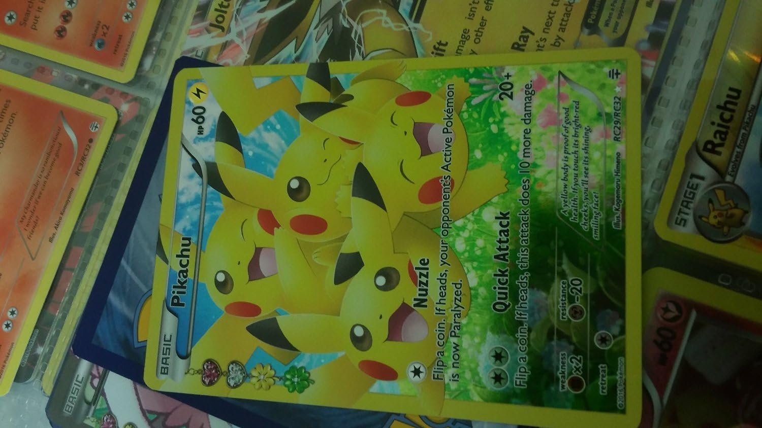 Pokemon – Pikachu (RC29) – Generaciones – Holo