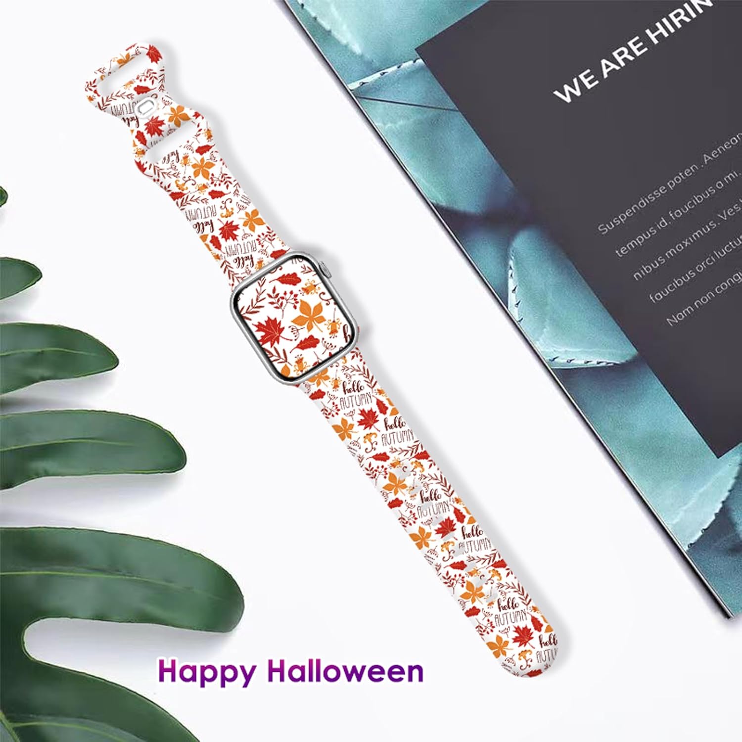 Correa de reloj de la serie Halloween compatible con Apple Watch Band de 1.496 in, 1.575 in, 1.614 in, 1.654 in, 1.732 in, 1.772 in, iWatch SE
