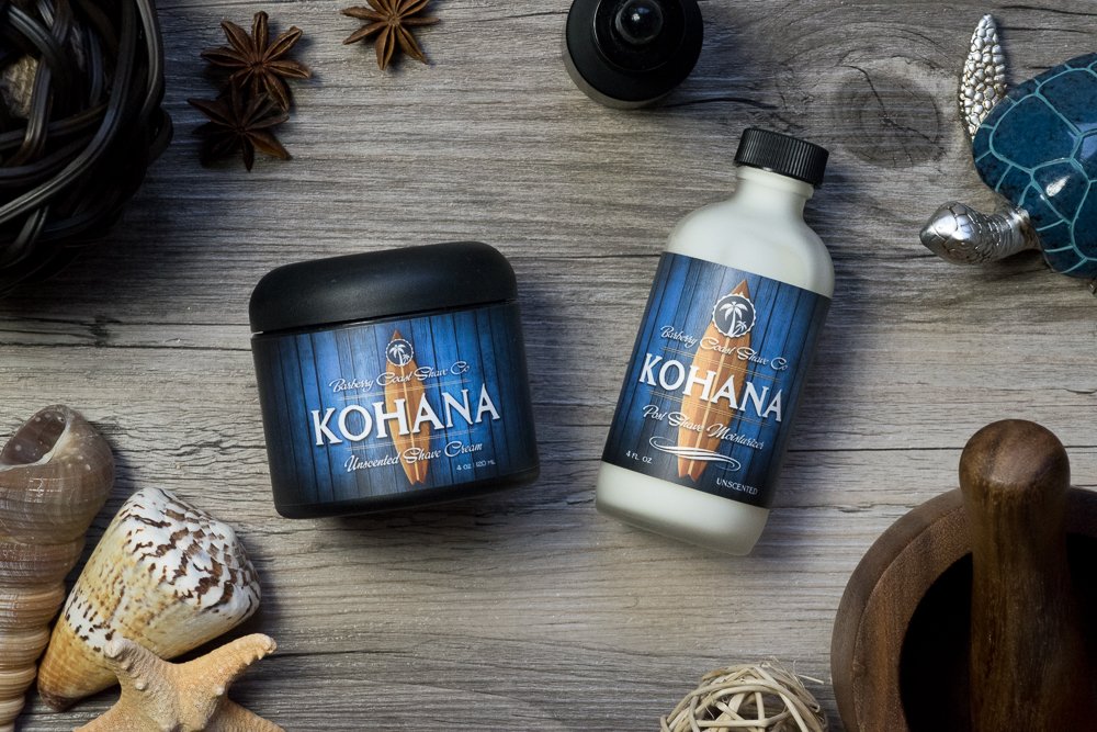 Kohana Aftershave sin perfume – Hidratante y loción facial para hombres con piel sensible – Ingredientes nutritivos de lujo para la piel totalmente