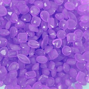 Oubest Piedras brillantes que brillan en la oscuridad con forma de gema para decoración de jardín, decoración de jarrones, piedras para paisaje, Oubest Piedras brillantes que brillan en la oscuridad con forma de gema para decoración de jardín, decoración de jarrones, piedras para paisaje,