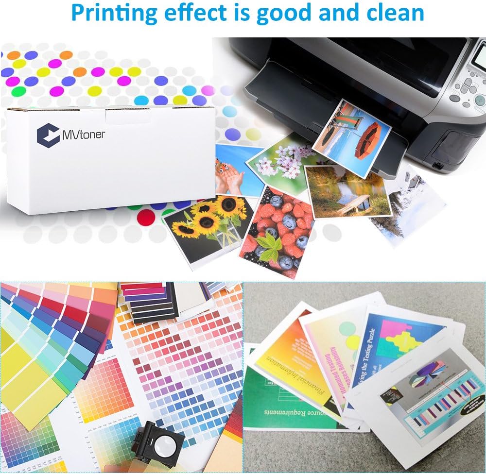MVtoner Cartucho de tóner de repuesto compatible para HP 201X CF400X CF401X CF402X CF403X, alto rendimiento 5PK para impresora HP Color Laserjet Pro