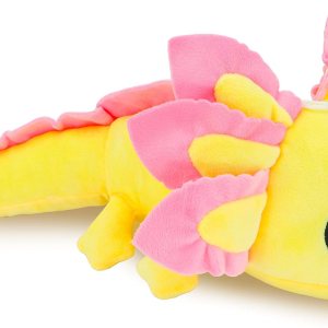 Juguete de peluche de ajolotl, suave y lindo animal de peluche de ajolote de salamandra, regalo para niños y niñas (amarillo) Juguete de peluche de ajolotl, suave y lindo animal de peluche de ajolote de salamandra, regalo para niños y niñas (amarillo)