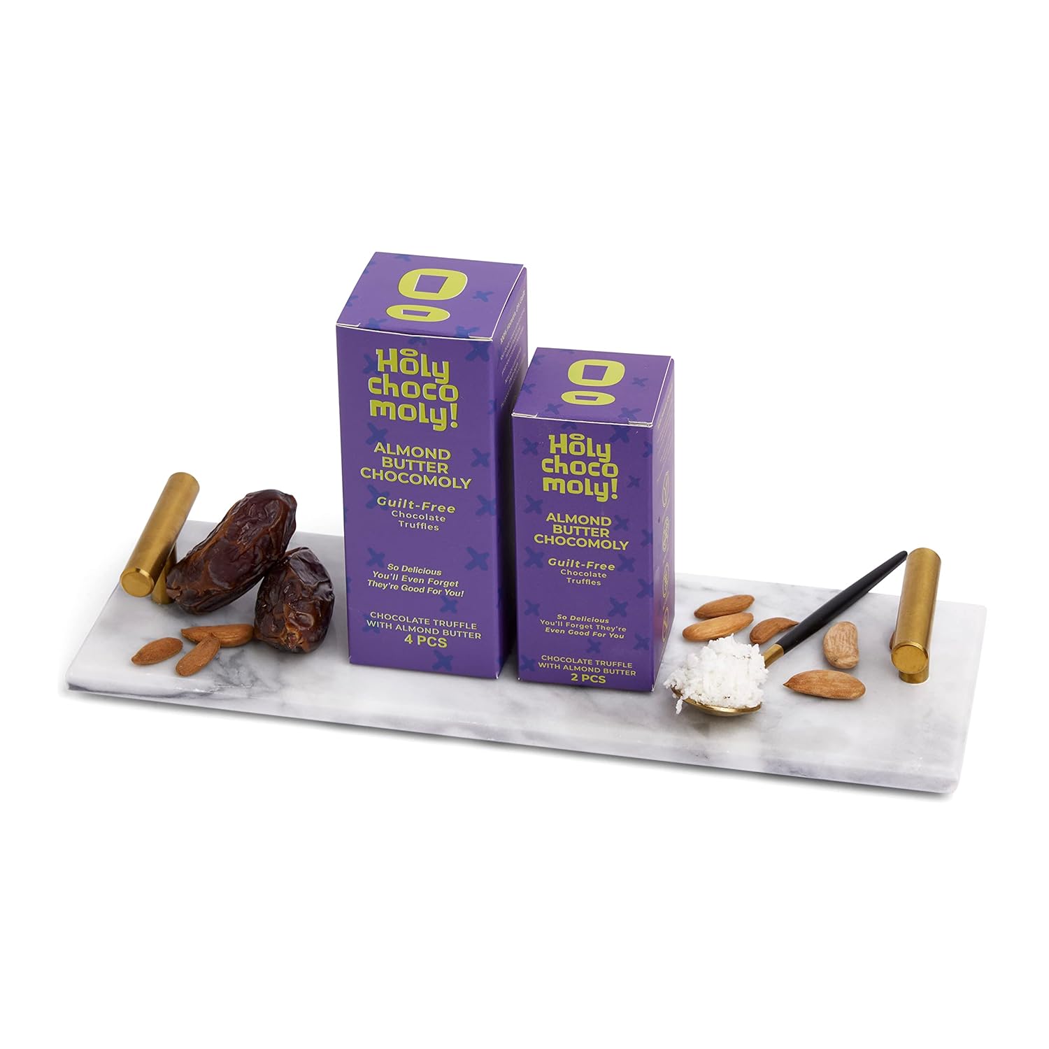 Trufas de chocolate con mantequilla de almendras, 45 calorías, bajas en azúcar refinada, hechas con dátiles y mantequillas de nueces reales,