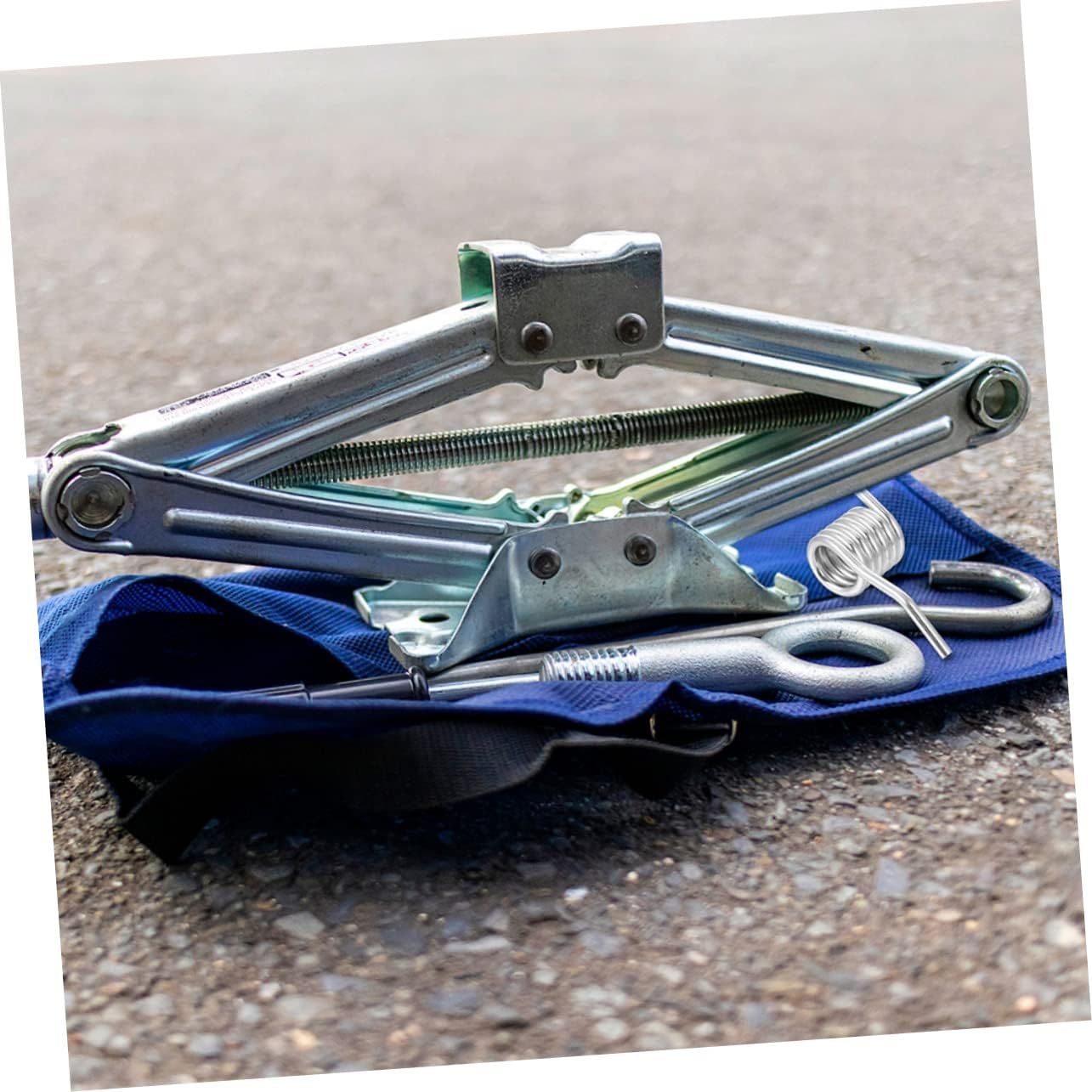 6 unids Jack Spring Car Floor Jack Accesorio de coche Piezas de coche Horizontal Jack Spring Hidráulico Jack Handle Hidráulico Jack Parts Car