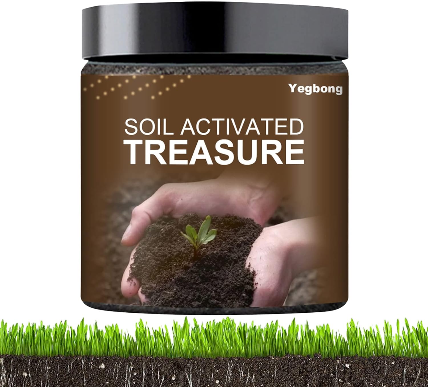 Tesoro activado por el suelo, mezcla para macetas de activación de suelo, suplemento vegetal para etapas, mezcla para macetas de activación de suelo