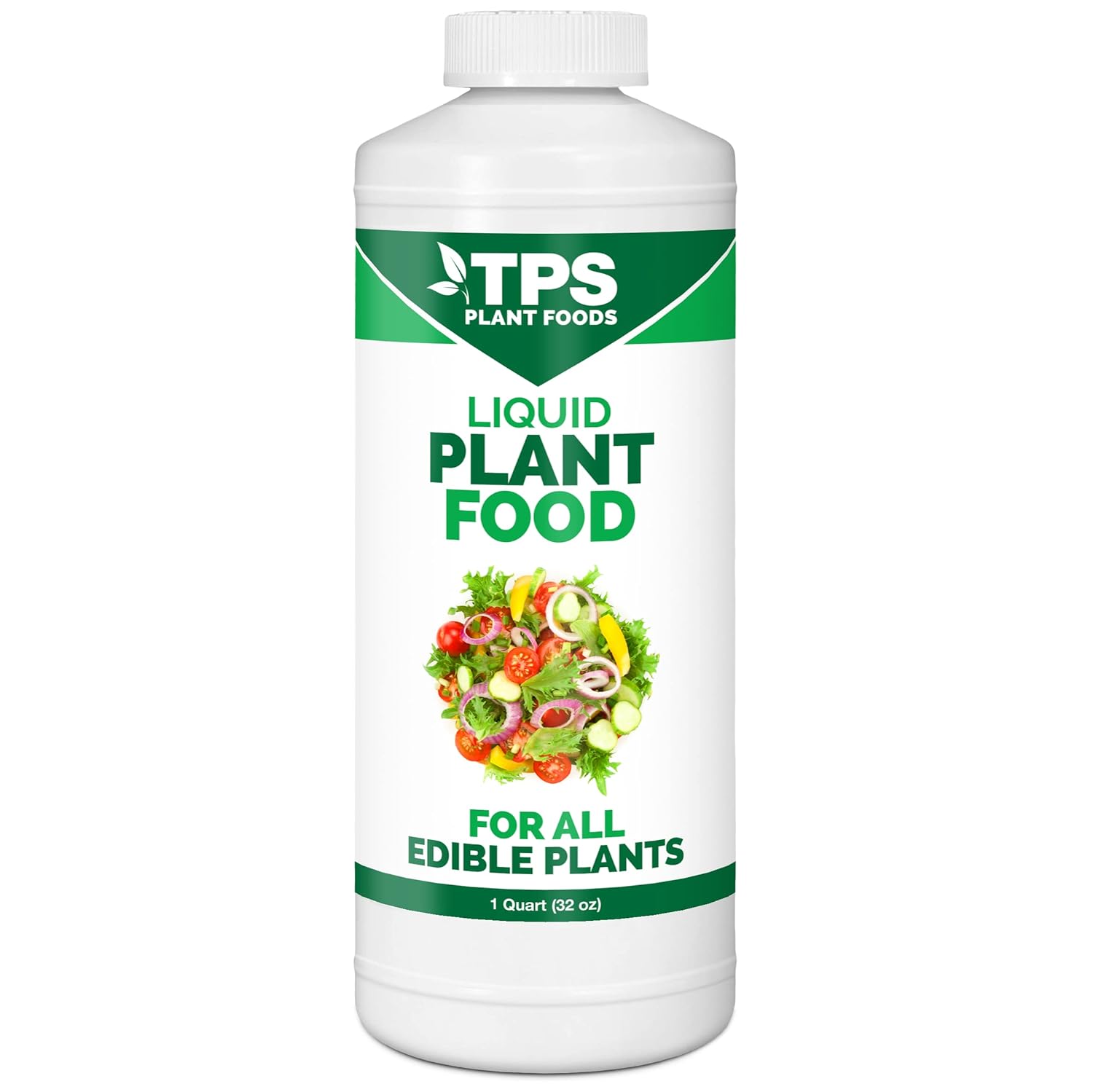 Alimento líquido para plantas para uso en AeroGarden, IDOO y sistemas de cultivo hidropónico, fertilizante líquido 32 oz (1 cuarto de galón)
