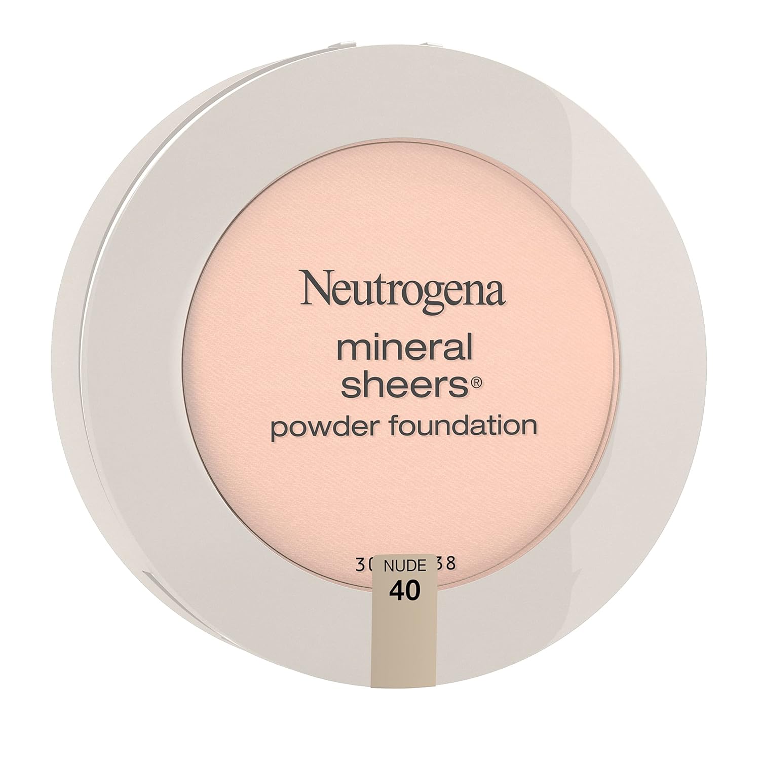 Neutrogena Mineral Sheers – Base compacta en polvo, base mineral ligera y sin aceite, sin fragancia, color piel, 40.34 onzas
