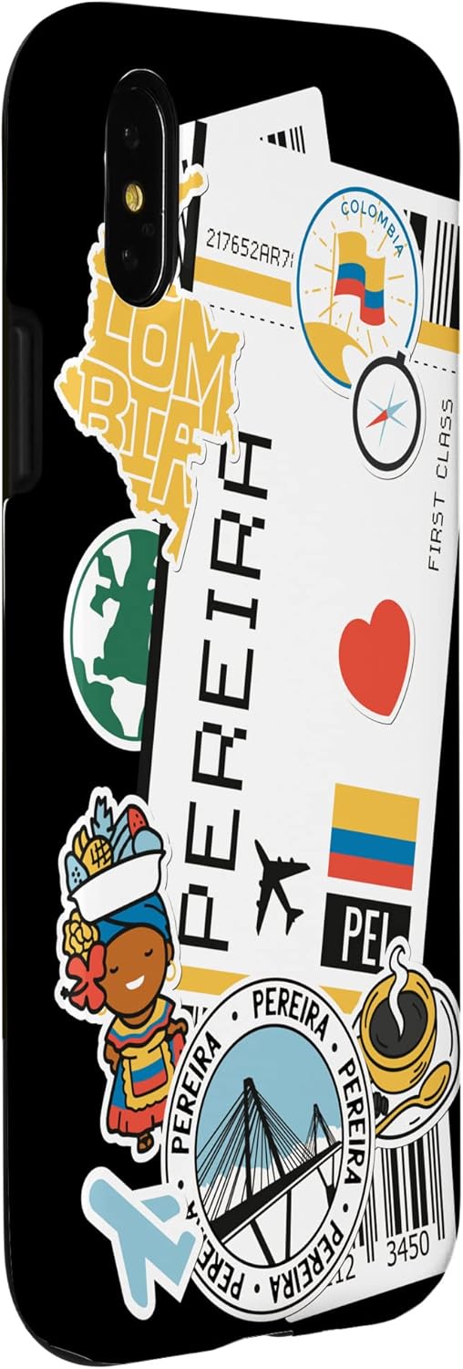 Funda de viaje para iPhone XXS Pereira Colombia, avión de embarque de avión