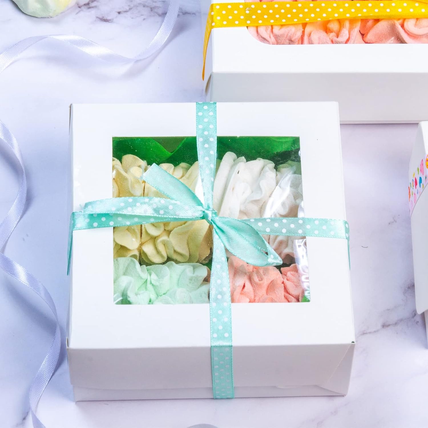 MECCANIXITY Cinta de satén de 38 de pulgada delgada de 50 yardas de San Valentín, cintas de grogrén personalizadas moradas para envolver regalos,